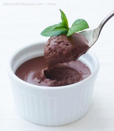 Zdjęcie - Słodka sobota #8: Mus czekoladowo-miętowy - Przepisy kulinarne ze zdjęciami