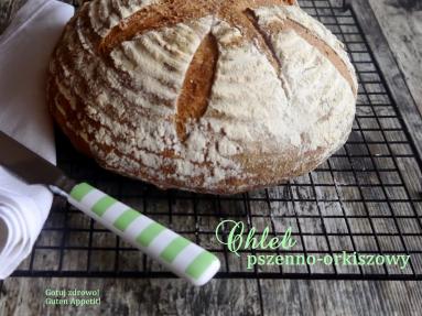 Zdjęcie - Chleb pszenno-orkiszowy-codzienny - Przepisy kulinarne ze zdjęciami