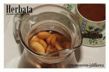 ZdjÄcie - Herbata cynamonowo-jablkowa - Przepisy kulinarne ze zdjÄciami
