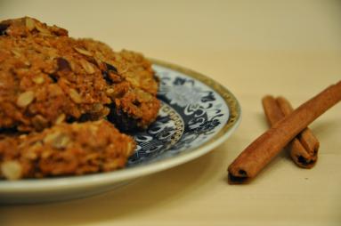 Zdjęcie - Zdrowe ciasteczka owsiane z żurawiną i kokosem - Przepisy kulinarne ze zdjęciami