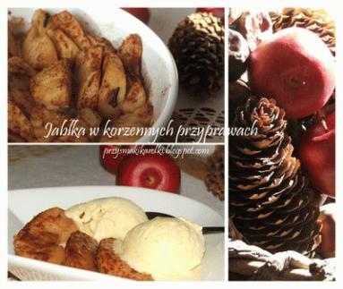 ZdjÄcie - Jablka w korzennych przyprawach - Przepisy kulinarne ze zdjÄciami