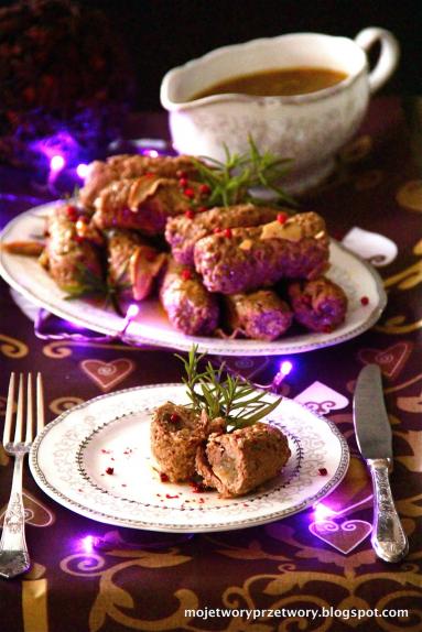 Zdjęcie - Podwójnie borowikowe zrazy z rostbeef- u na świąteczny obiad - Przepisy kulinarne ze zdjęciami