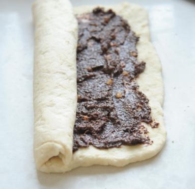 Zdjęcie - Chleb- ślimak z masą makową - Przepisy kulinarne ze zdjęciami