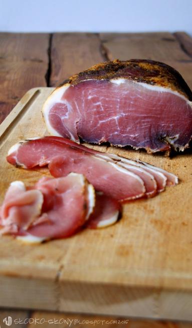 Zdjęcie - Suszona szynka / Dried ham - Przepisy kulinarne ze zdjęciami