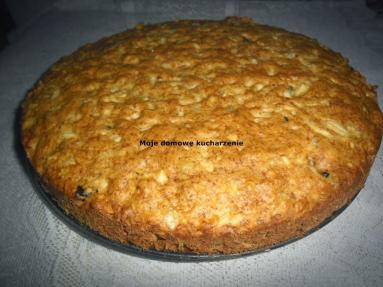 Zdjęcie - Ciasto jabłkowo- bakaliowe - Przepisy kulinarne ze zdjęciami