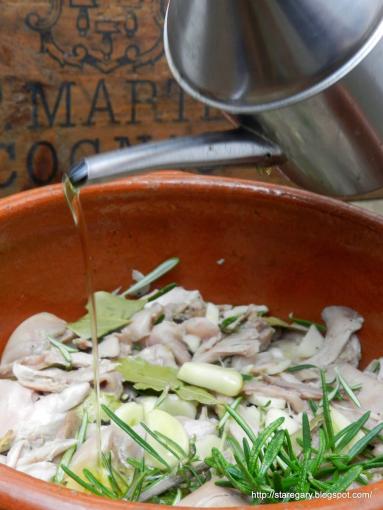 Zdjęcie - Przekąska z królika - Antipasto di coniglio - Przepisy kulinarne ze zdjęciami