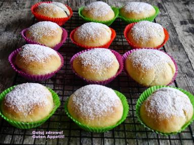 Zdjęcie - Dietetyczne pączki orkiszowe z piekarnika,100% bez cukru - Przepisy kulinarne ze zdjęciami