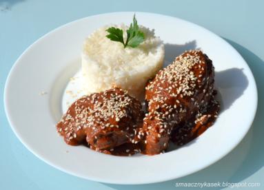 Zdjęcie - Kurczak mole poblano - Przepisy kulinarne ze zdjęciami