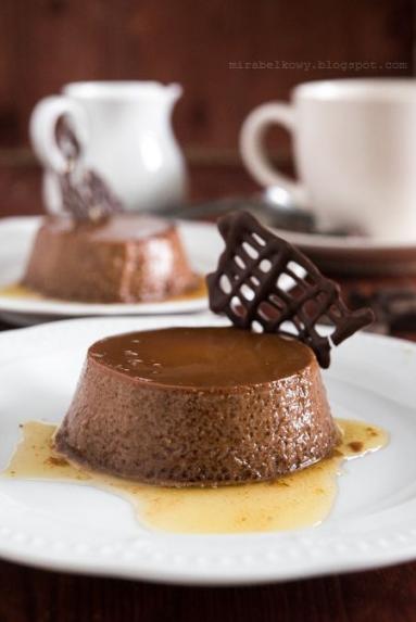 Zdjęcie - Czekoladowy crème caramel - Przepisy kulinarne ze zdjęciami