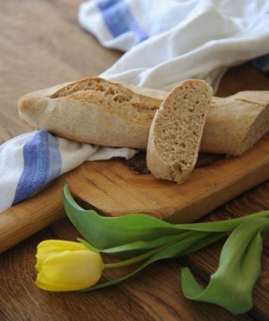 Zdjęcie - Bagietki na zaczynie pszennym - Przepisy kulinarne ze zdjęciami