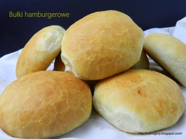 Zdjęcie - Bułki hamburgerowe II - Przepisy kulinarne ze zdjęciami