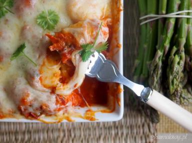 Zdjęcie - Gnocchi zapiekane z sosem pomidorowym i mozzarellą / Baked gnocchi with tomato sauce and mozzarella - Przepisy kulinarne ze zdjęciami