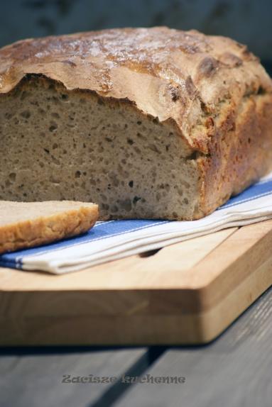 Zdjęcie - Chleb pszenno - żytni z prażoną mąką - Przepisy kulinarne ze zdjęciami