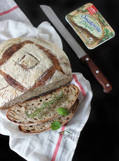Zdjęcie - Ziołowy Tartine bread - Przepisy kulinarne ze zdjęciami