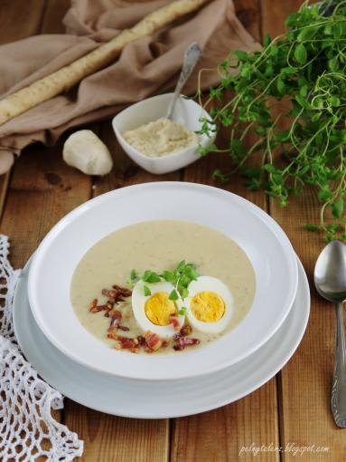 Zdjęcie - Zupa chrzanowa na Wielkanoc - Przepisy kulinarne ze zdjęciami