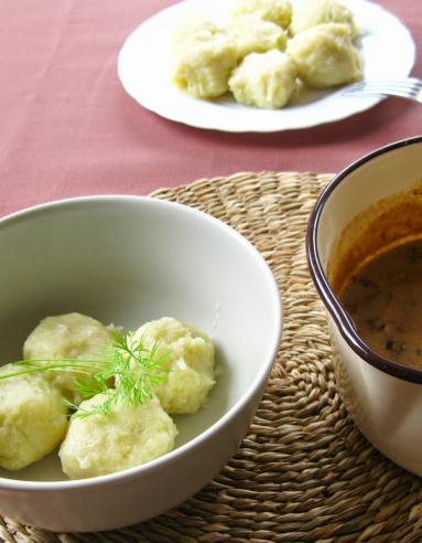 Zdjęcie - Golce - kluski ziemniaczane - kuchnia kaszubska - Przepisy kulinarne ze zdjęciami