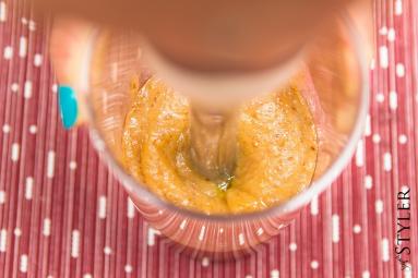 Zdjęcie - Masło daktylowe z limonkowym mascarpone na brioszce - Przepisy kulinarne ze zdjęciami