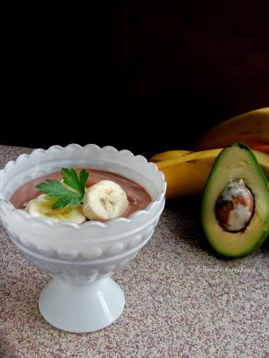 Zdjęcie - Budyń jaglany kakaowo-bananowy - Przepisy kulinarne ze zdjęciami