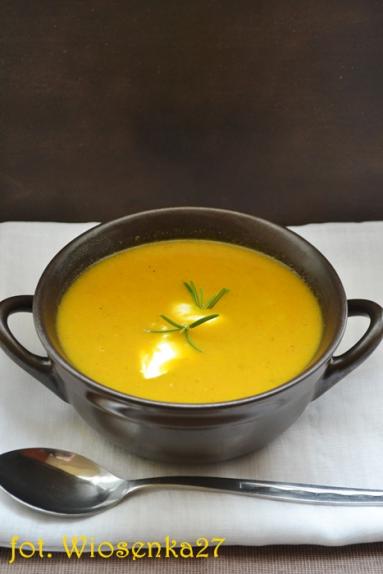 Zdjęcie - Zupa  marchewkowa z porem - Przepisy kulinarne ze zdjęciami