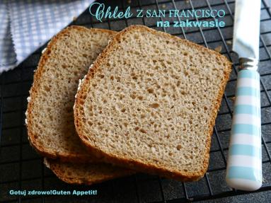Zdjęcie - Chleb z San Francisco na zakwasie - Przepisy kulinarne ze zdjęciami