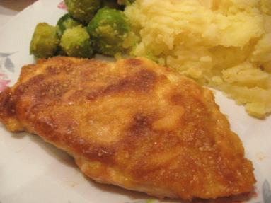 Zdjęcie - Kurczak zapiekany pod serowo-musztardową  kołderką  - Przepisy kulinarne ze zdjęciami