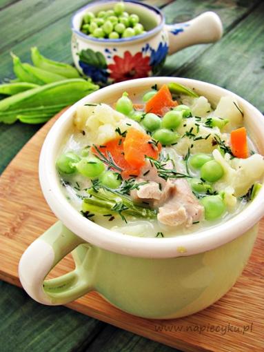 Zdjęcie - Zupa z warzywami - Przepisy kulinarne ze zdjęciami