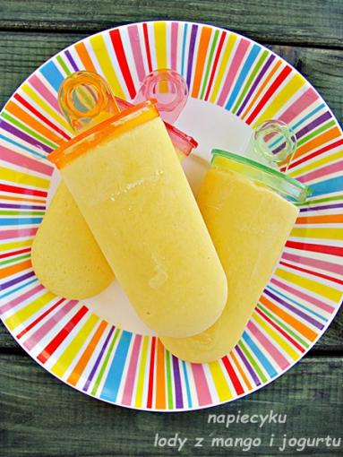 Zdjęcie - Lody jogurtowe z mango - Przepisy kulinarne ze zdjęciami
