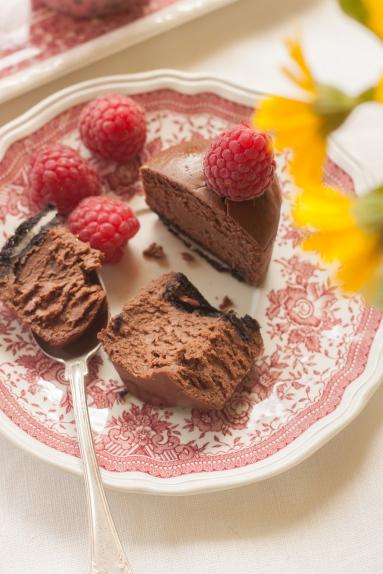 Zdjęcie - Mini serniczki czekoladowe - Przepisy kulinarne ze zdjęciami