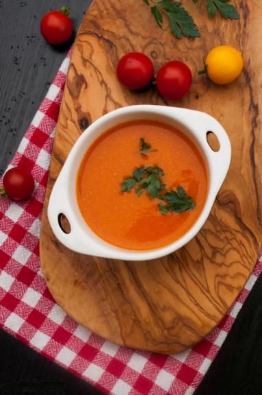 Zdjęcie - Krem pomidorowy z pomarańczą - Przepisy kulinarne ze zdjęciami