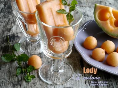 Zdjęcie - Lody sorbetowe z melona - Przepisy kulinarne ze zdjęciami