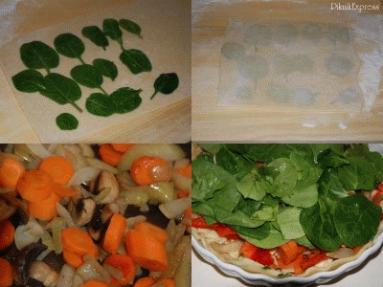 Zdjęcie - Ciasto z warzywami - Przepisy kulinarne ze zdjęciami