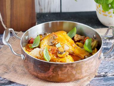 Zdjęcie - Kurczak z pieczonymi warzywami / Chicken with roasted vegetables - Przepisy kulinarne ze zdjęciami