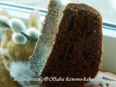 Zdjęcie - Kakaowo-kawowa babka na jogurcie  - Przepisy kulinarne ze zdjęciami