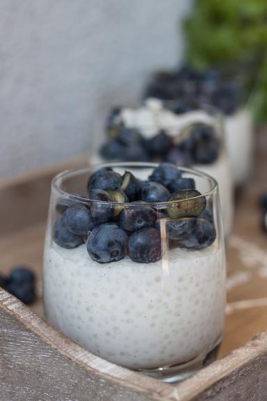 Zdjęcie - Pudding z tapioki na mleku kokosowym - Przepisy kulinarne ze zdjęciami