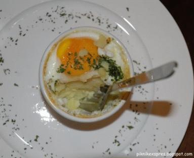 Zdjęcie - Zapiekane jajeczko - Przepisy kulinarne ze zdjęciami