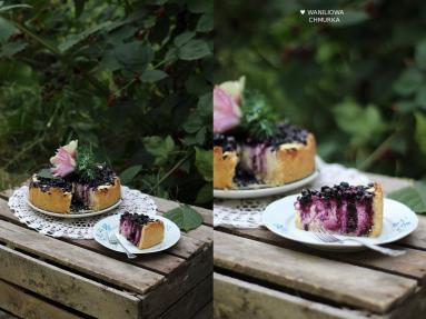 Zdjęcie - Bezglutenowy sernik z jagodami - Przepisy kulinarne ze zdjęciami