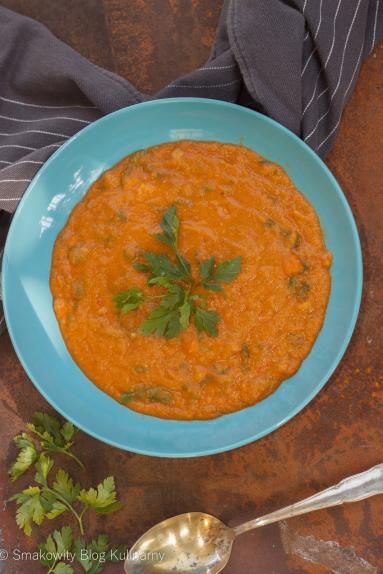 Zdjęcie - Arabska zupa z czerwonej soczewicy - Przepisy kulinarne ze zdjęciami