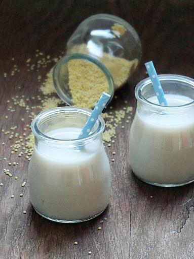 Zdjęcie - mleko jaglane waniliowe - Przepisy kulinarne ze zdjęciami