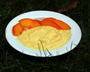 Zdjęcie - Deser z mango - ambrozja  - Zakręcony wege obiad - Przepisy kulinarne ze zdjęciami