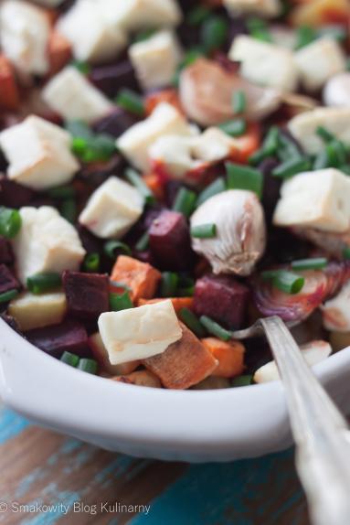 Zdjęcie - Zapiekanka warzywna z serem feta - Przepisy kulinarne ze zdjęciami