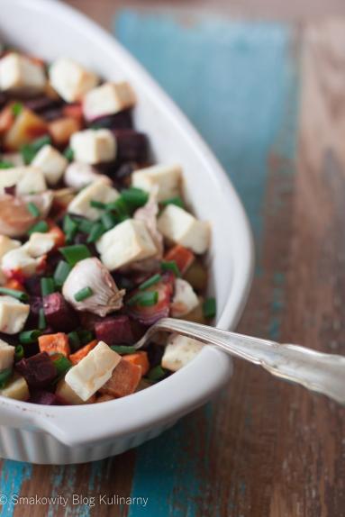 Zdjęcie - Zapiekanka warzywna z serem feta - Przepisy kulinarne ze zdjęciami