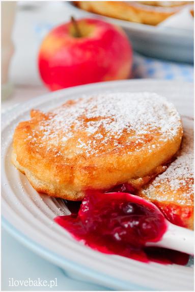Zdjęcie - Placuszki z jabłkami, najlepsze - Przepisy kulinarne ze zdjęciami