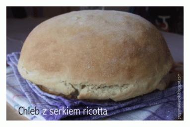 Zdjęcie - Weekendowa piekarnia #26 - Chleb z serkiem ricotta - Przepisy kulinarne ze zdjęciami