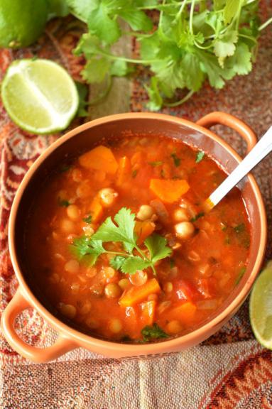 Zdjęcie - Harira - wegańska zupa z  Maroka - Przepisy kulinarne ze zdjęciami