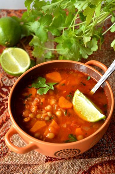 Zdjęcie - Harira - wegańska zupa z  Maroka - Przepisy kulinarne ze zdjęciami
