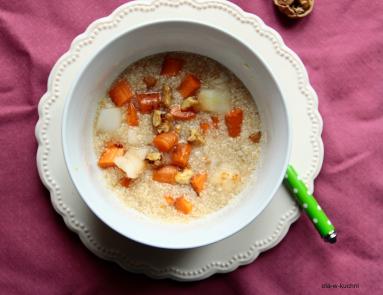 Zdjęcie - Amarantusanka z pieczoną marchewką i orzechami - Przepisy kulinarne ze zdjęciami