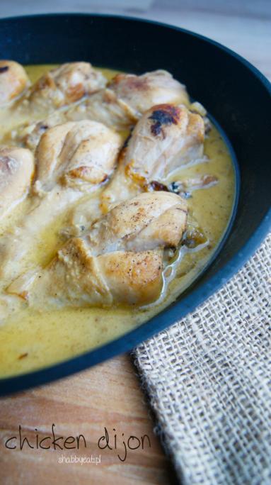 Zdjęcie - Udka z kurczaka dijon - Przepisy kulinarne ze zdjęciami