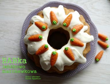 Zdjęcie - Babka jabłkowo - marchewkowa - Przepisy kulinarne ze zdjęciami