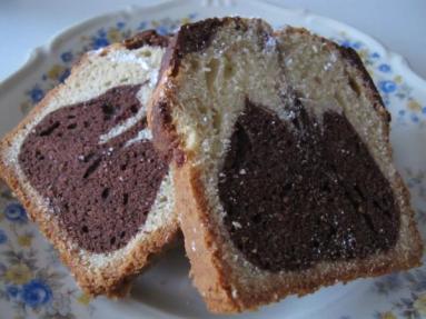 Zdjęcie - Marmurkowe ciasto - Przepisy kulinarne ze zdjęciami