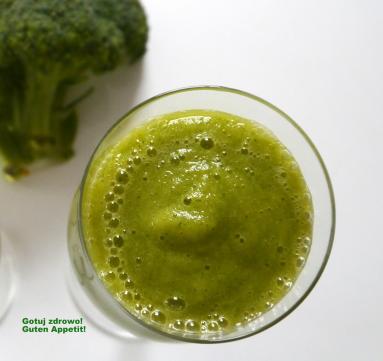 Zdjęcie - Odchudzajacy zielony koktajl - brokuł & mango - Przepisy kulinarne ze zdjęciami